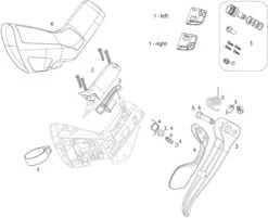 SRAM Ersatzteile Red22B1/Force22 CX1/Rival22/700B1/HRD/HRR Schaltbremshebel