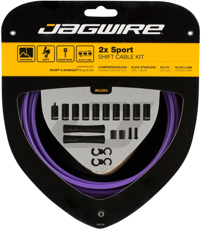 JAGWIRE 2X Sport Schaltzugset 3 JAGWIRE 2X Sport Schaltzugset – Bild 3