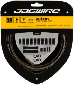 JAGWIRE 2X Sport Schaltzugset 22 JAGWIRE 2X Sport Schaltzugset -Heimtrainer 319255