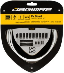 JAGWIRE 2X Sport Schaltzugset 24 JAGWIRE 2X Sport Schaltzugset -Heimtrainer 319257