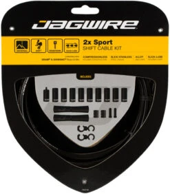 JAGWIRE 2X Sport Schaltzugset 26 JAGWIRE 2X Sport Schaltzugset -Heimtrainer 319259