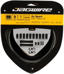 JAGWIRE 2X Sport Schaltzugset 30 JAGWIRE 2X Sport Schaltzugset -Heimtrainer 319263