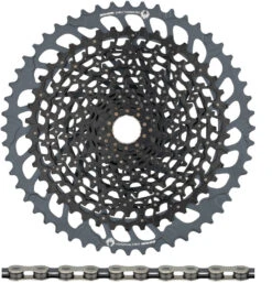 SRAM GX Eagle XG-1275 Kassette + Eagle Kette 12-fach Verschleißset -Heimtrainer 338268