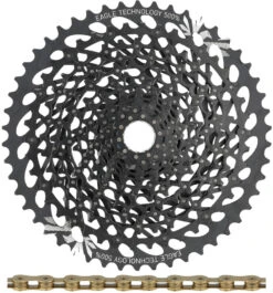 SRAM GX Eagle XG-1275 Kassette + Eagle Kette 12-fach Verschleißset -Heimtrainer 338270