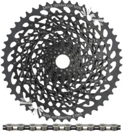 SRAM GX Eagle XG-1275 Kassette + Eagle Kette 12-fach Verschleißset -Heimtrainer 338271