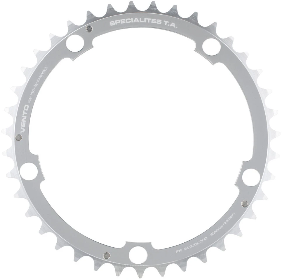 TA Kettenblatt Vento, Campagnolo 10-fach, 5-Arm, Mitte, 135 Mm Lochkreis 3 TA Kettenblatt Vento, Campagnolo 10-fach, 5-Arm, Mitte, 135 Mm Lochkreis – Bild 3