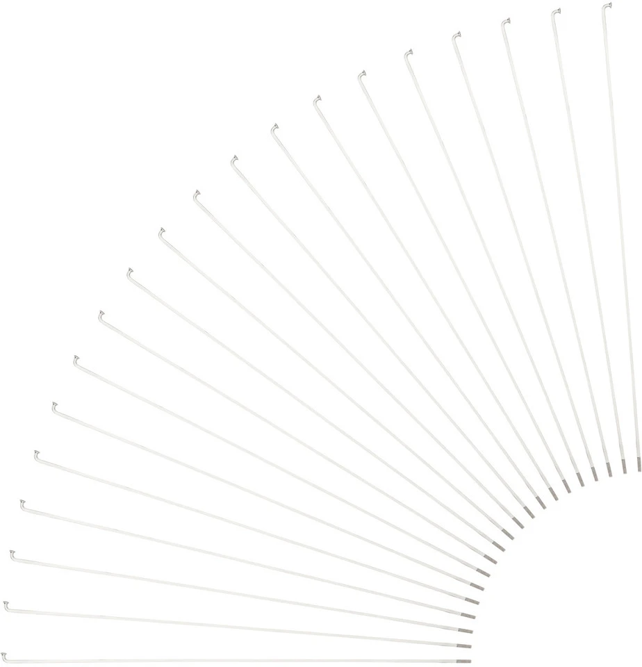 Sapim Race J-Bend Speichen + Nippel - 20 Stück 6 Sapim Race J-Bend Speichen + Nippel - 20 Stück – Bild 6